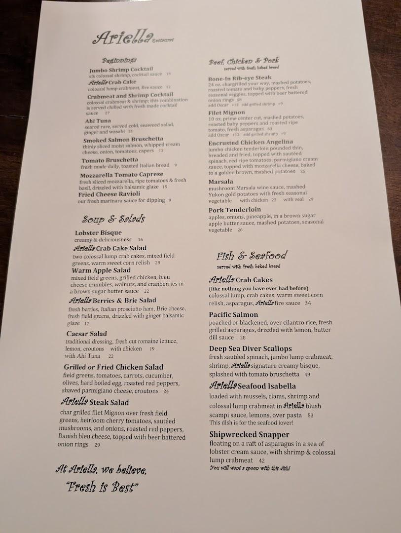 Ariella Restaurant Bistro & Bar