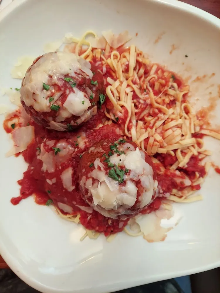 Meatballs with Linguini