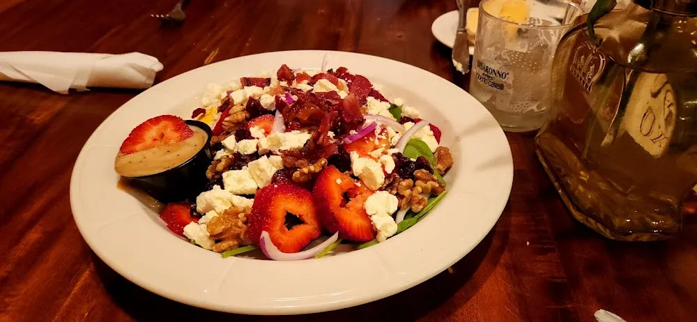 Strawberry Spinach Salad